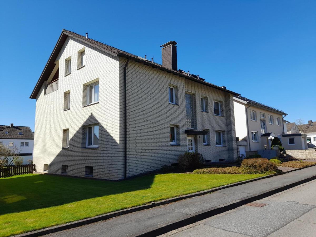 Ferienwohnung Und Gaestezimmer Iburgblick Bad Driburg Exterior foto
