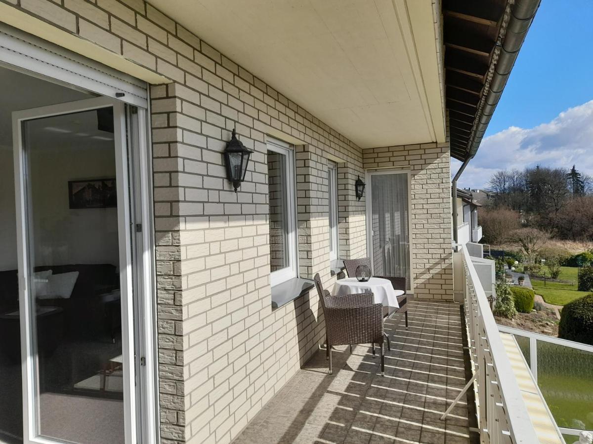 Ferienwohnung Und Gaestezimmer Iburgblick Bad Driburg Exterior foto